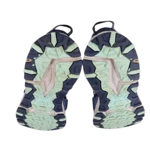 New Balance Shoe Women 7.5 Athletic Trail Running Sneaker All Terrain 410v6 Blue - Picture 14 of 15